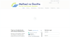 Desktop Screenshot of mnag.ie